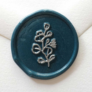 Fiona Ariva - Silver Dollar Eucalyptus Wax Seal Stamp Kit