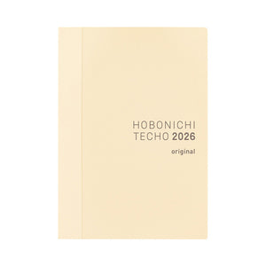 PRE ORDER (2ND SHIPMENT) 2026 Hobonichi A6 Japanese Original Book