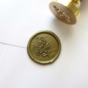 Fiona Ariva - Silver Dollar Eucalyptus Wax Seal Stamp Kit