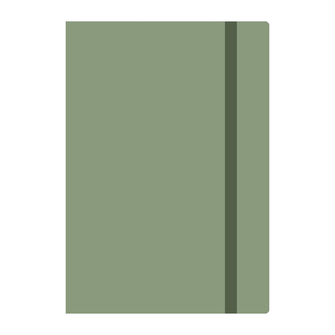 Mark's 2027 A5 Weekly Vertical EDiT Planner (Jan - Dec 2027): Smoke Green