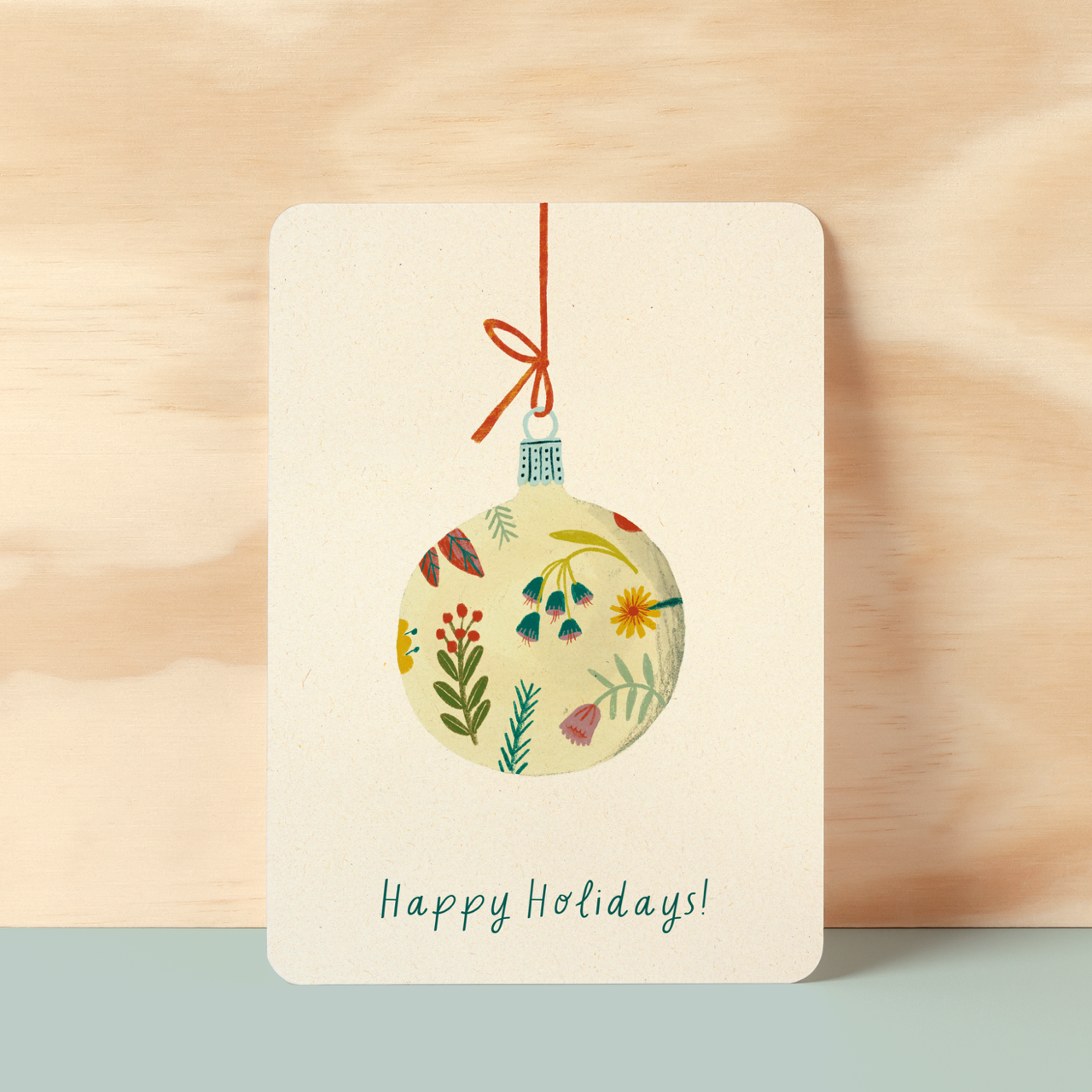 Illu-ster - Postcard | Flowery bauble