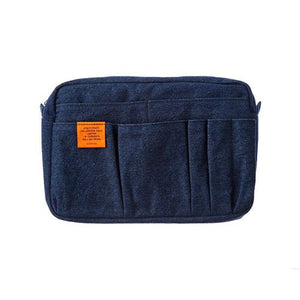 Delfonics Medium Carrying Pouch - Dark Denim - Paper Plus Cloth