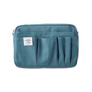 Delfonics Medium Carrying Pouch - Sky Blue - Paper Plus Cloth