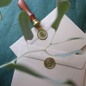 Fiona Ariva - Silver Dollar Eucalyptus Wax Seal Stamp Kit