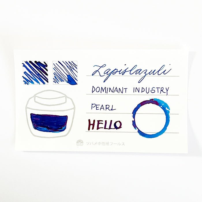 Dominant Industry Fountain Pen Ink - Pearl - 019 Lapis Lazuli - Paper Plus Cloth
