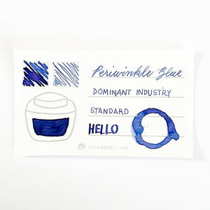 Dominant Industry Fountain Pen Ink - Standard - 106 Periwinkle Blue - Paper Plus Cloth