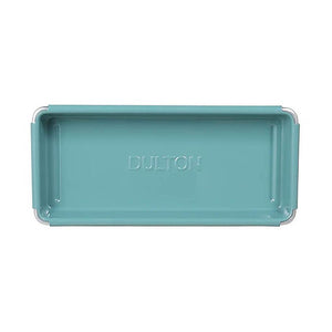 Dulton Metal Pen Tray - Blue Gray - Paper Plus Cloth