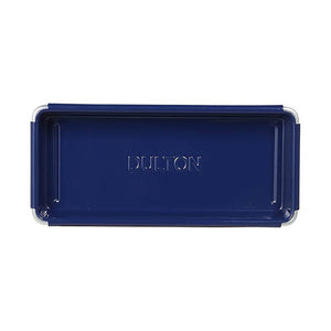Dulton Metal Pen Tray - Navy Blue - Paper Plus Cloth