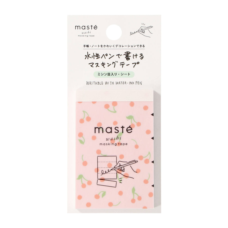 Mark's Japanese Washi Tape Pre-cut Sheets / maste: Pattern Mix B