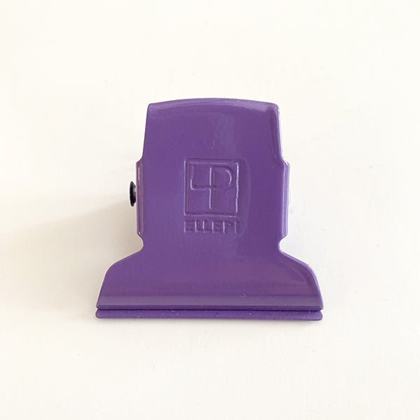Ellepi Enamel Coated Clips - 5cm - Violet - Paper Plus Cloth