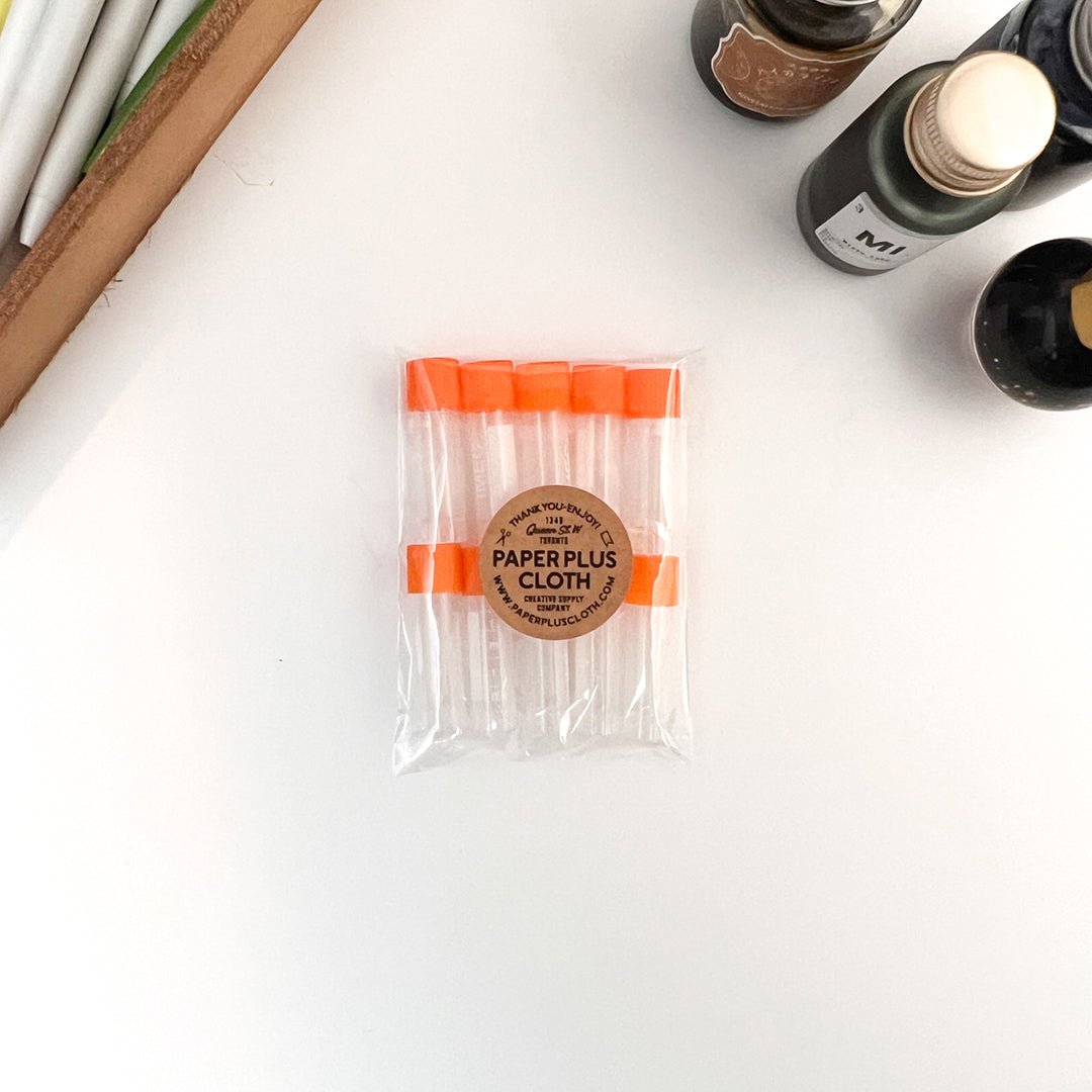 Empty Ink Vials (package of 5) - Paper Plus Cloth