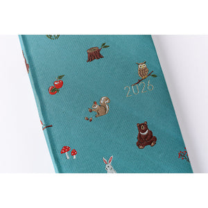2026 Hobonichi Weeks: Bow & Tie - In the Forest