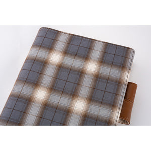 2026 Hobonichi COVER A5: Shirt Fabric - Foggy Plaid