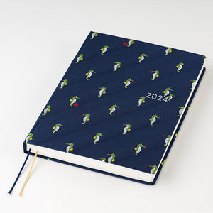 IN STOCK: 2024 Hobonichi A5 HON - Bow & Tie: Tiny Dragons ENG