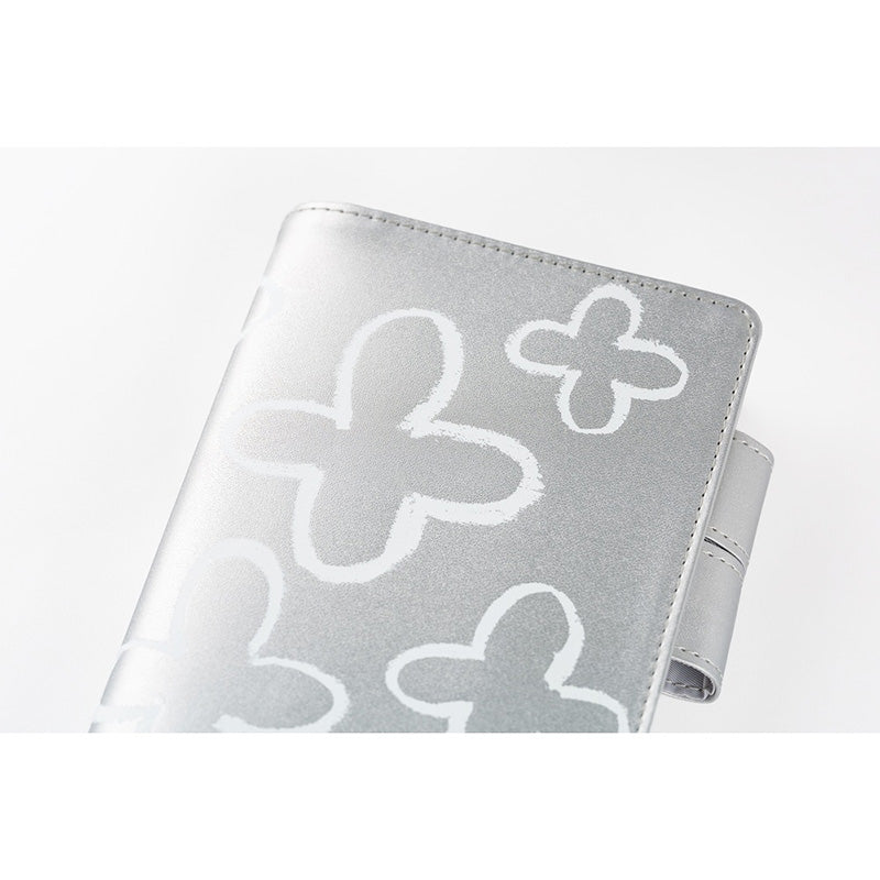 2026 Hobonichi COVER A6: Makoto Matsubayashi - Silver Flowers
