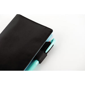 2026 Hobonichi COVER A6: Colors - Black x Clear Blue