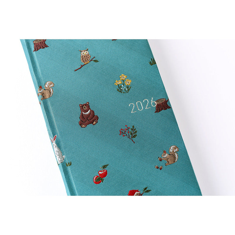 2026 Hobonichi Weeks MEGA: Bow & Tie - In the Forest