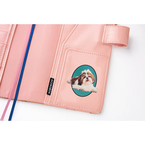 2026 Hobonichi COVER A6: Candy Stripper - Random Dog & Cat (Pink)