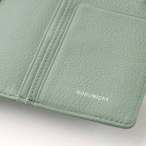 IN STOCK: 2024 Hobonichi COVER A6 Leather: Water Green