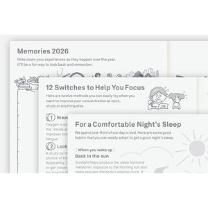 2026 Hobonichi A6 English Original Book