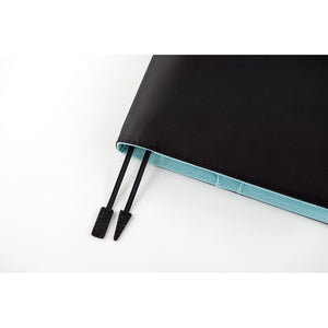 2026 Hobonichi COVER A5: Colors - Black x Clear Blue
