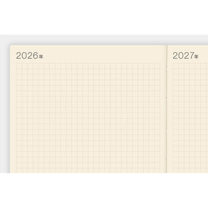 2026 Hobonichi A6 5-Year Techo Japanese Book (2026-2030)