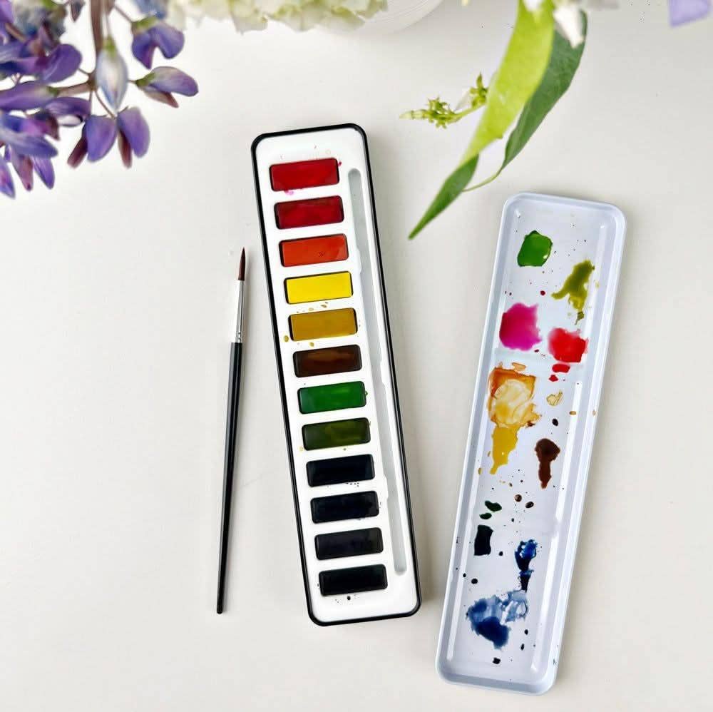 emily lex studio - Watercolor paint set 12 colors