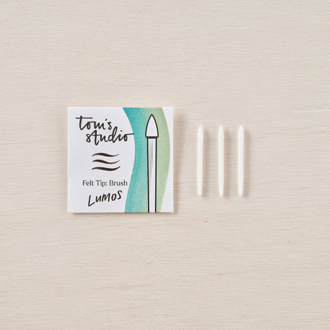 Tom's Studio - Lumos Tips (pack of 3): 3 x Felt Fibre Tip