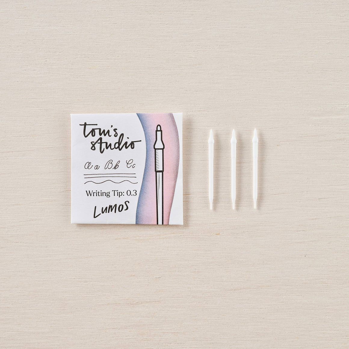 Tom's Studio - Lumos Tips (pack of 3): 3 x 0.3 Writing Tip