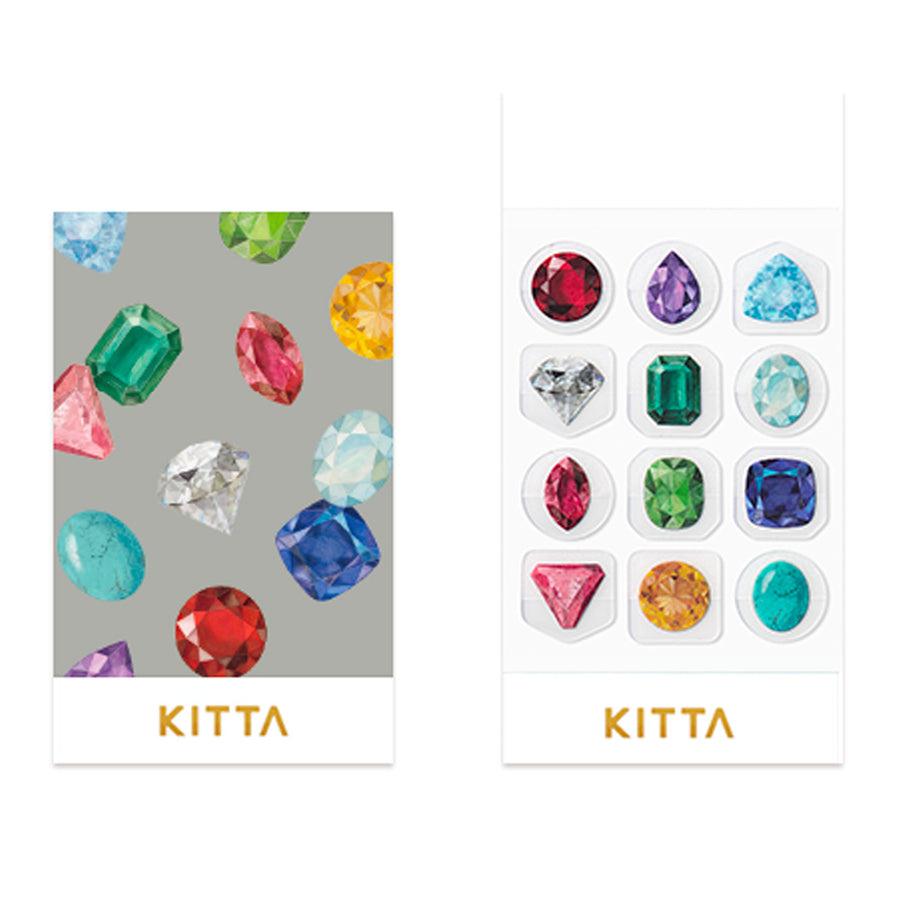 King Jim KITTA CLEAR Icon Stickers - KITT027 Birthstones