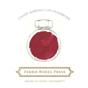 Ferris Wheel Press 38ml - Candy Marsala - Paper Plus Cloth