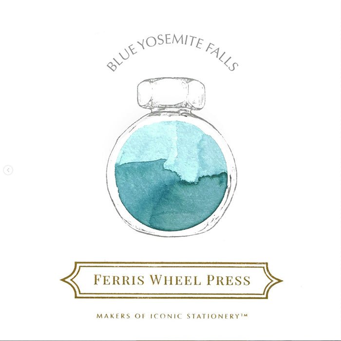 Ferris Wheel Press 38ml - Dreaming in California - Blue Yosemite Falls - Paper Plus Cloth