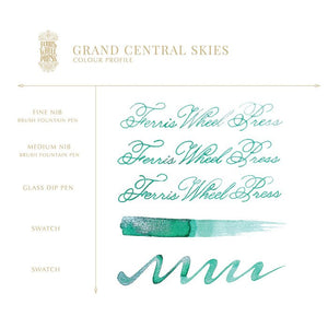 Ferris Wheel Press 38ml - Grand Central Skies Ink - Paper Plus Cloth