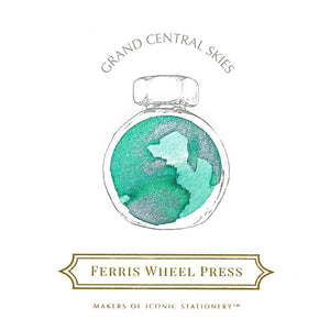 Ferris Wheel Press 38ml - Grand Central Skies Ink - Paper Plus Cloth