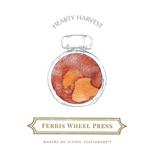 Ferris Wheel Press 38ml - Hearty Harvest Fountain Pen Ink - Paper Plus Cloth