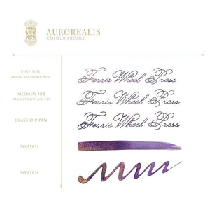 Ferris Wheel Press 38ml Limited Edition - Aurorealis - Paper Plus Cloth