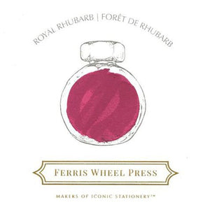 Ferris Wheel Press 38ml - Royal Rhubarb Ink - Paper Plus Cloth