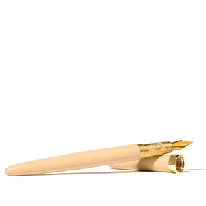 Ferris Wheel Press Brush Fountain Pen - Gold Plated Nib - Majestic Maple Syrup - Paper Plus Cloth