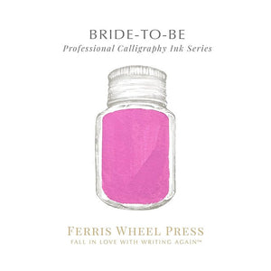 Ferris Wheel Press - Fanciful Events - Calligraphy Pen Ink 28ml - Bride To Be - Paper Plus Cloth