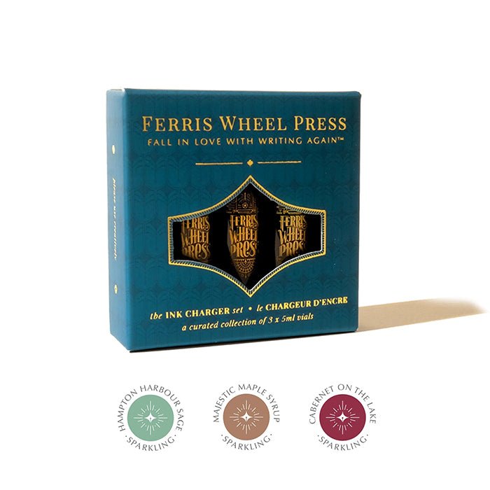 Ferris Wheel Press Ink Charger Set - The Woven Warmth Collection - Paper Plus Cloth