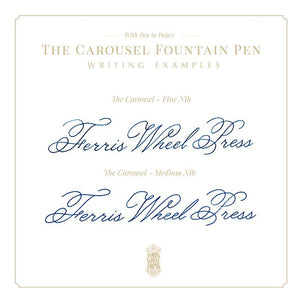 Ferris Wheel Press - The Carousel Fountain Pen - Hearty Harvest - Paper Plus Cloth