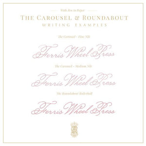 Ferris Wheel Press - The Carousel Fountain Pen - Lady Rose - Paper Plus Cloth