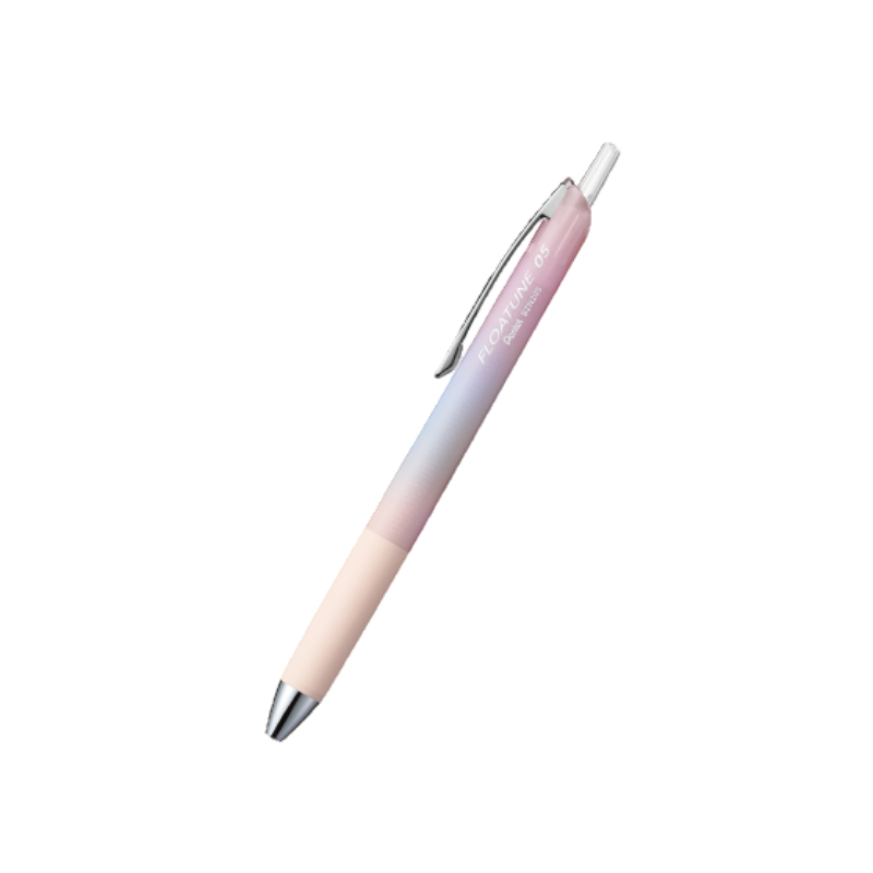 Pentel Floatune Ballpoint Pen - 0.4 Ltd Airy Design - Summer Orange