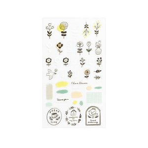 Furukawa Ltd Edition Clear Collage Stickers - Nordic QS182 - Paper Plus Cloth
