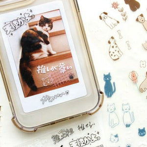 Furukawa Ltd Edition Clear Collage Stickers - Retro Cafe QS181 - Paper Plus Cloth