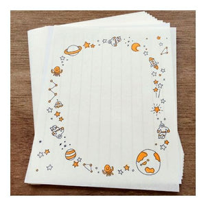 Furukawa Paper Co. Letter Set - Playful Paper - Space - Paper Plus Cloth
