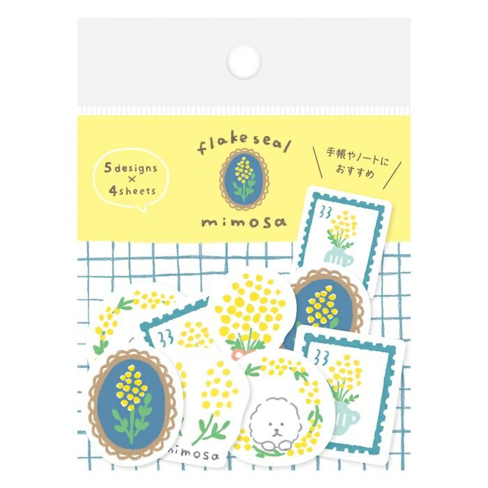 Furukawa Paper Paper Sticker Flakes - Mimosa QSA196 - Paper Plus Cloth