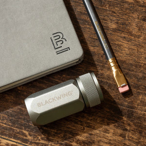 Blackwing One Step Long Point Pencil Sharpener - Grey