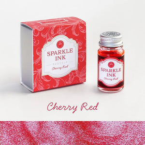 Guitar Dip Pen Sparkle Ink - Cherry Red - Paper Plus Cloth