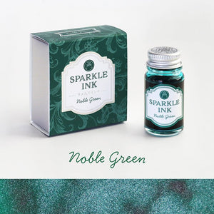 Guitar Dip Pen Sparkle Ink - Noble Green - Paper Plus Cloth